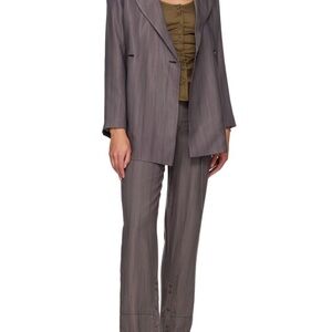 Ganni Gray Women's pant and blazer